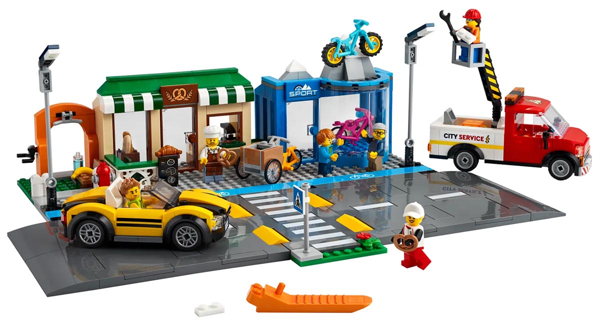 LEGO City Shopping Street