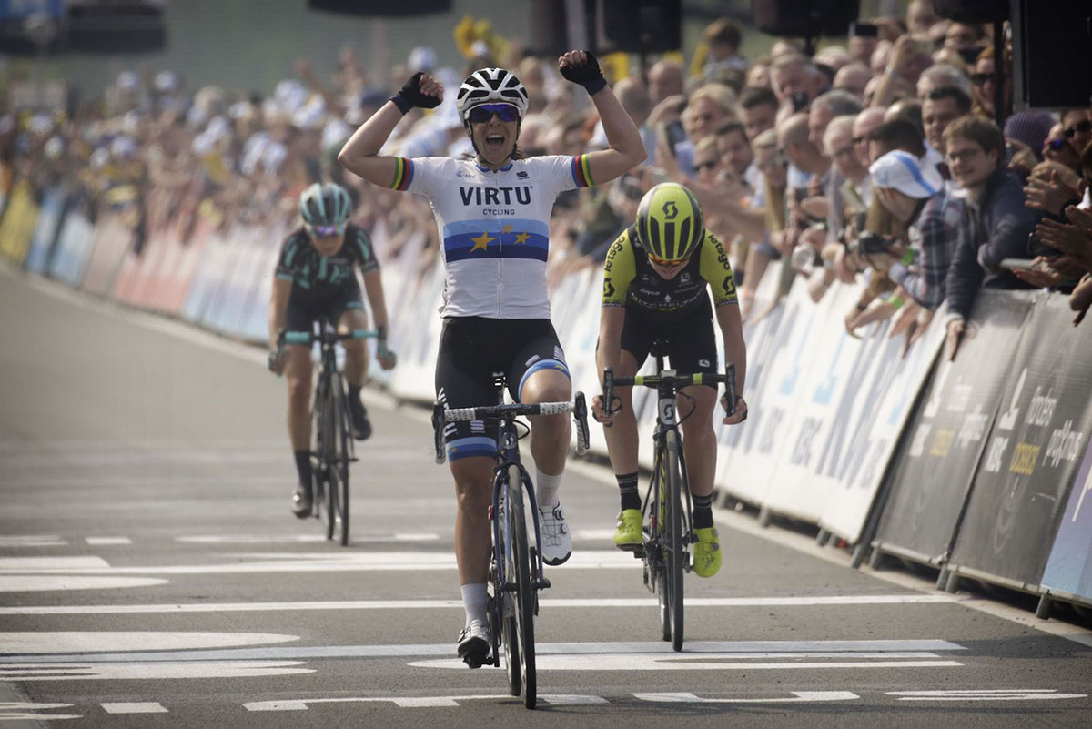 Marta Bastianelli alla Ronde van Vlaanderen voor Vrouwen 2019